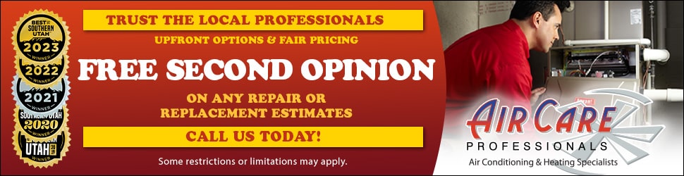 Free second opinion on any repair or replacement estimates.